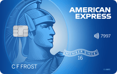Blue Cash Everyday® Card from American Express logo.