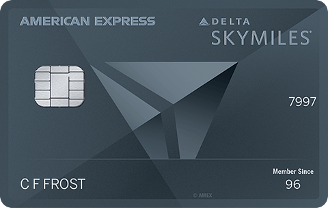 Delta SkyMiles® Reserve American Express Card logo.