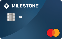 Milestone® Mastercard® - $1000 Credit Limit logo.