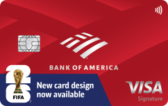Bank of America® Customized Cash Rewards credit card logo.