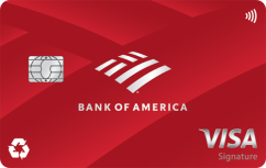 Bank of America® Customized Cash Rewards credit card logo.