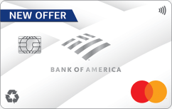 BankAmericard® credit card logo.