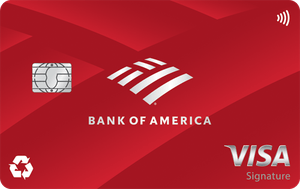 Bank of America® Customized Cash Rewards secured credit card logo.