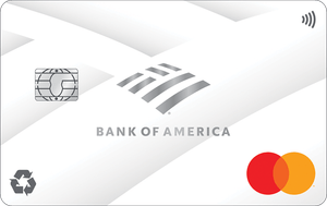 BankAmericard® secured credit card logo.