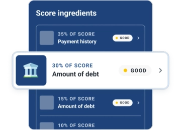 Graphic experian report open accounts feature.